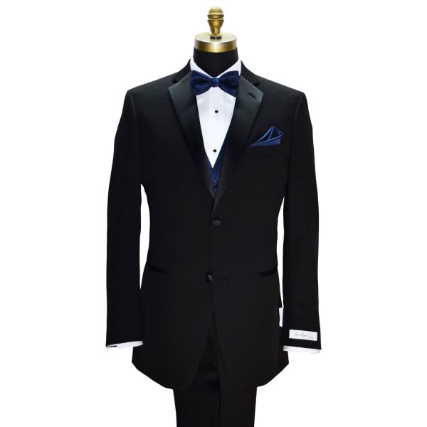 MARINE-BLUE TUXEDO VEST