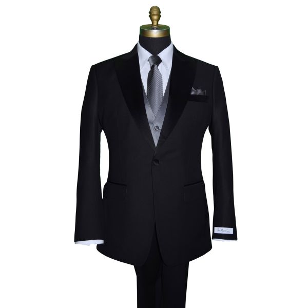 CHARCOAL POCKET HANDKERCHIEF