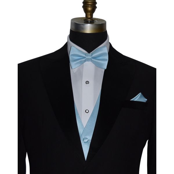 CAPRI BLUE POCKET HANDKERCHIEF