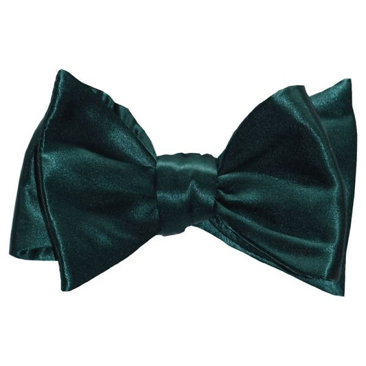 Hunter Green Silk Bowtie-Tie Yourself