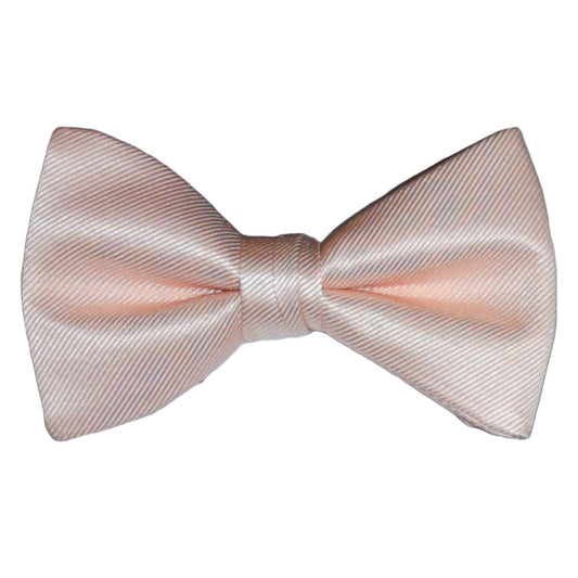 petal color "pre-tied" bow tie on a white background