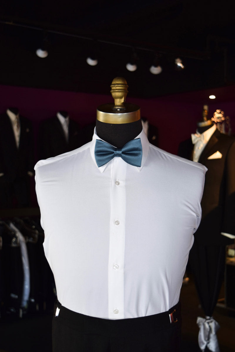 SERENE BLUE BOWTIE, PRE-TIED #