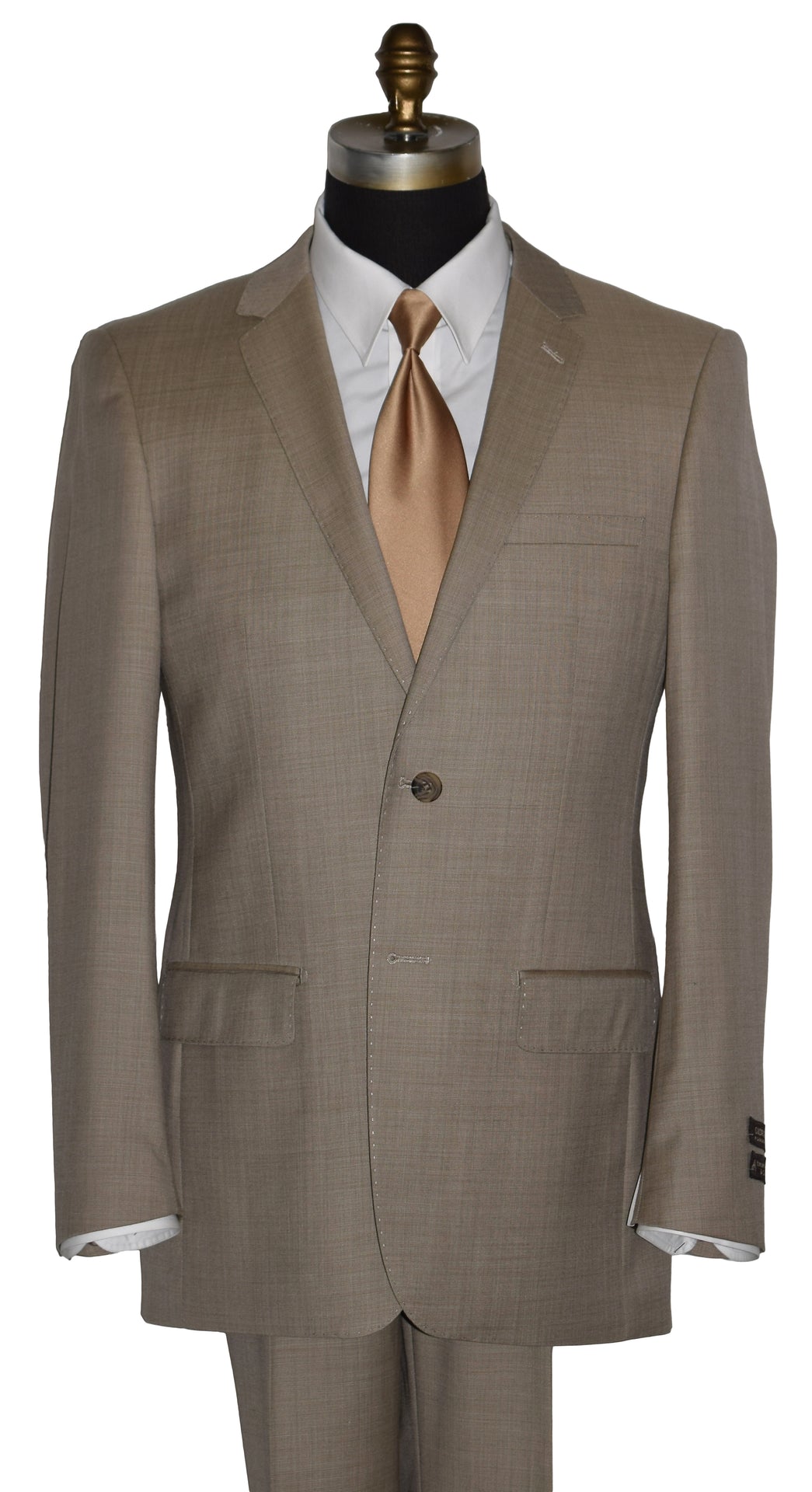 Tan Men's 2 Piece Suit