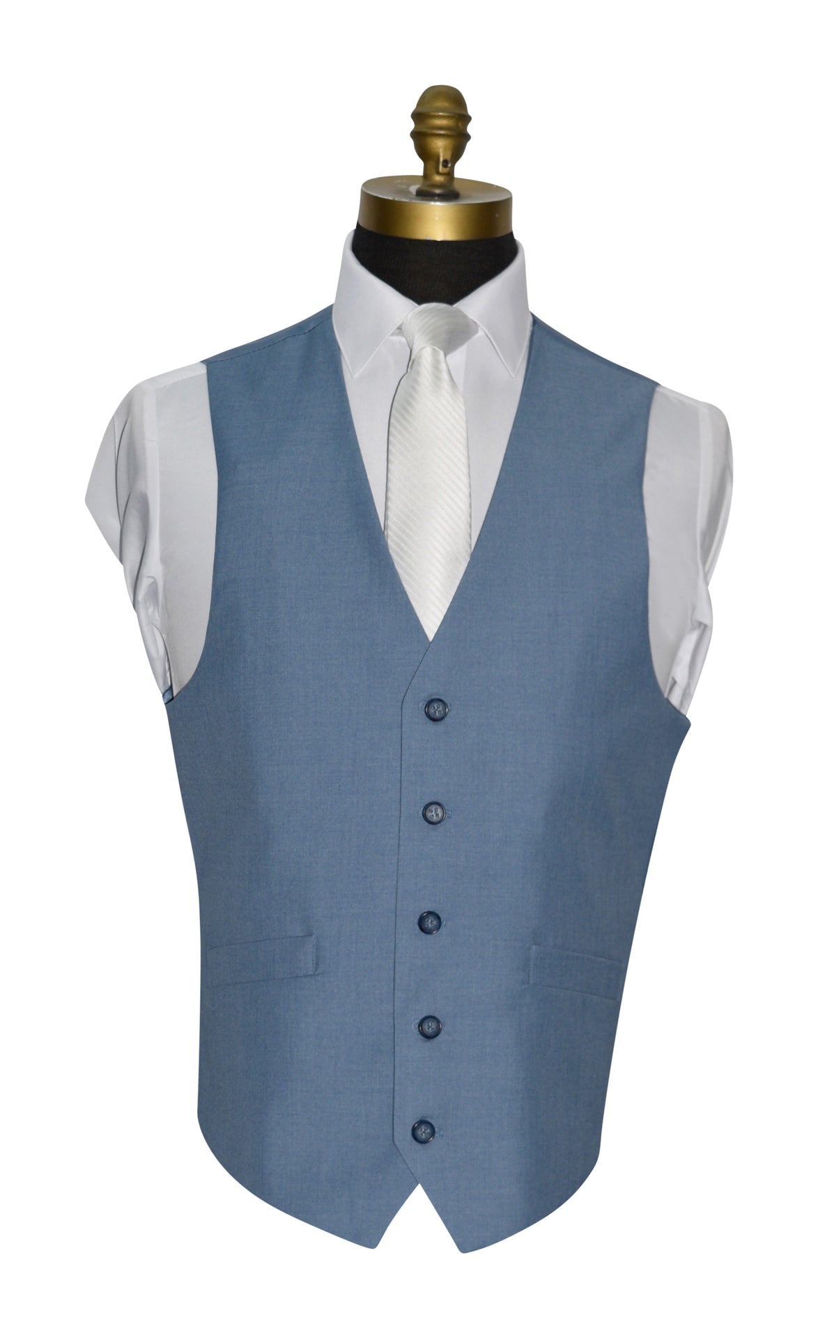 Blue Mens 3-Piece Suit - Vest Optional