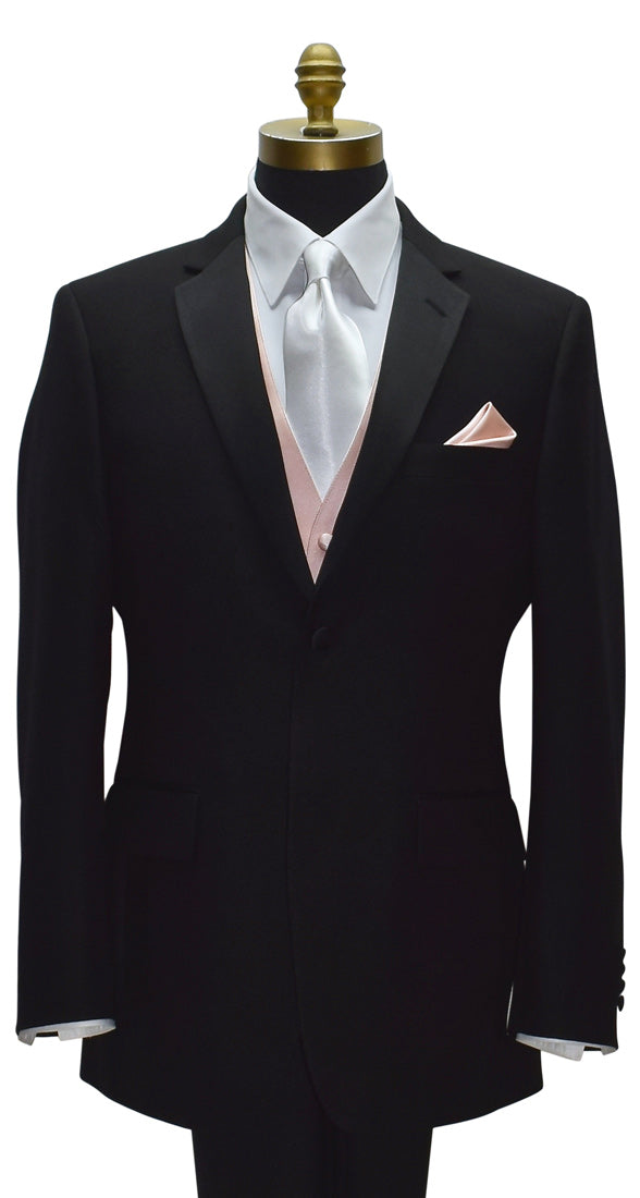 BLUSH POCKET HANDKERCHIEF#