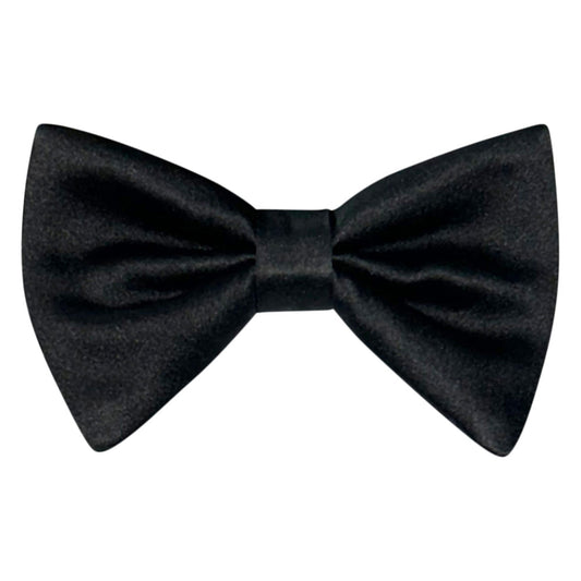 Black bow tie 3 " on a white background