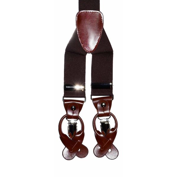 BROWN SUSPENDERS
