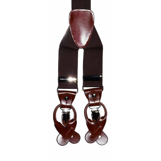 BROWN SUSPENDERS