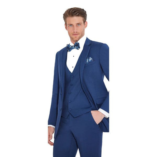 Cobalt Blue Vest by Allure Bridals