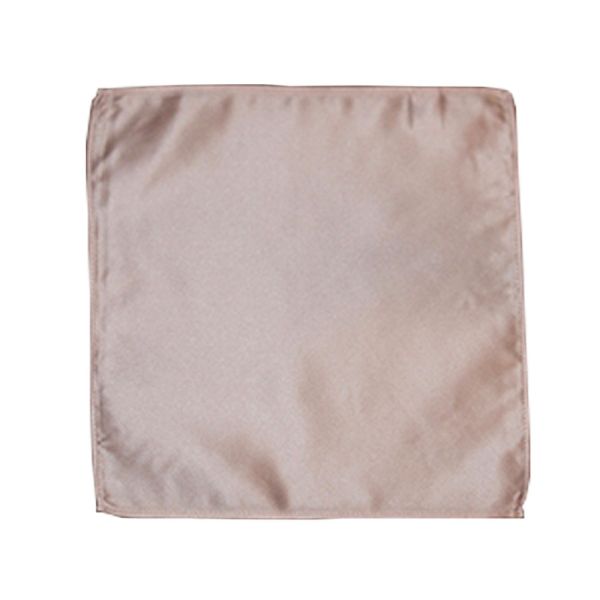 ROSE-GOLD POCKET HANDKERCHIEF