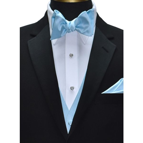 Capri Baby Blue Tuxedo Vest