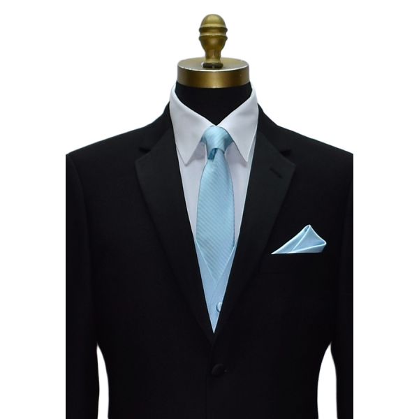 Capri Baby Blue Tuxedo Vest