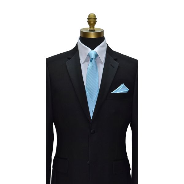 CAPRI BABY BLUE NECKTIE-TIE YOURSELF