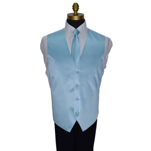 CAPRI BABY BLUE NECKTIE-TIE YOURSELF