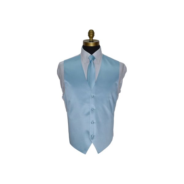 Capri Baby Blue Tuxedo Vest