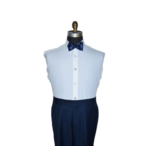 NAVY BLUE SATIN BOWTIE - TIE YOURSELF