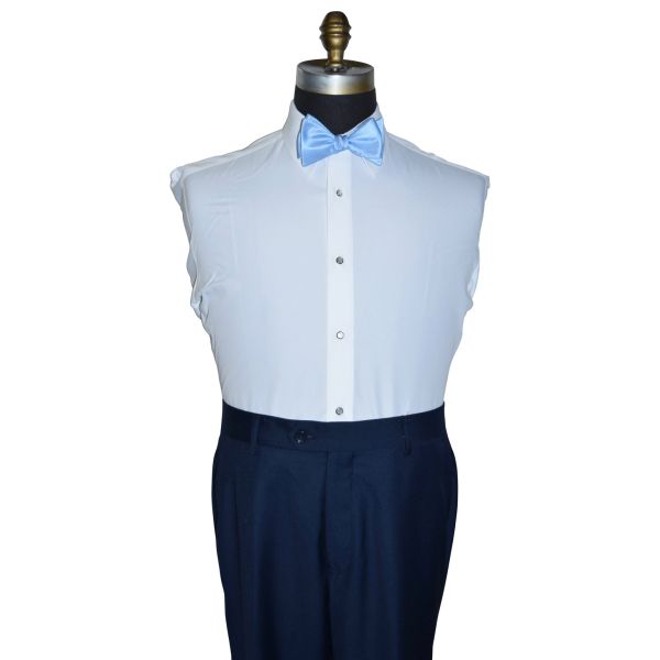 BLUE BOWTIE PIQUE PATTERN - TIE YOURSELF