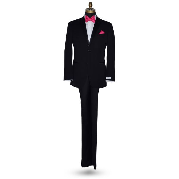 Hot Pink Silk Bowtie-Tie Yourself