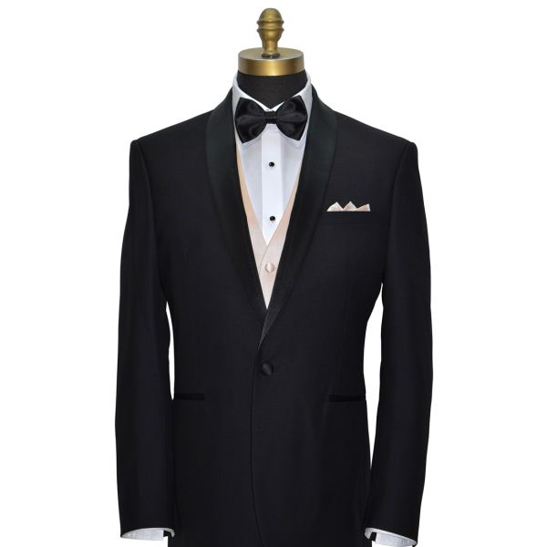 Nude Tuxedo Vest