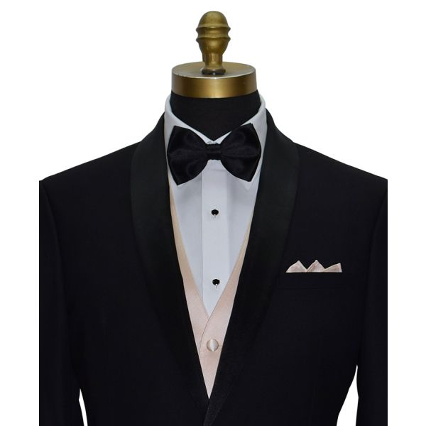 Nude Tuxedo Vest