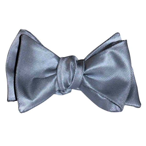 SILVER BOWTIE-TIE YOURSELF