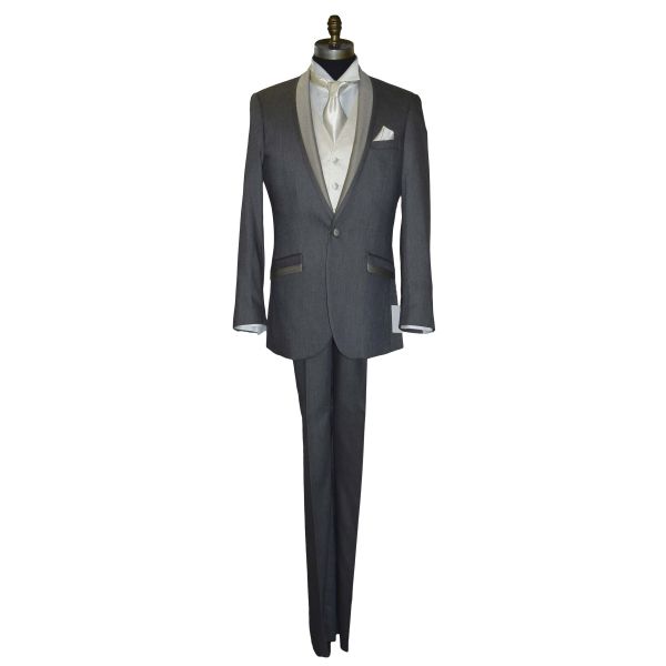 IVORY SATIN DRESS TIE CLASSIC-HI SHEEN