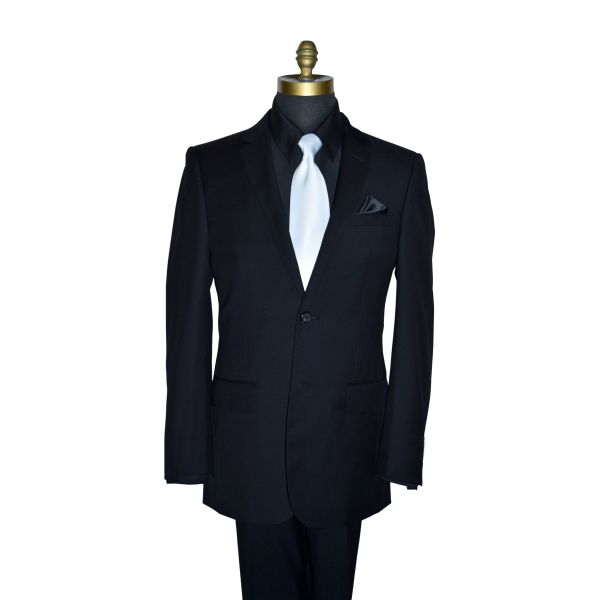 Black Suit Ensemble-Cashmere and Super Fine Wool