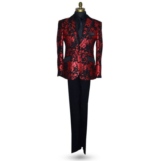 Lust Red Tuxedo Ensemble