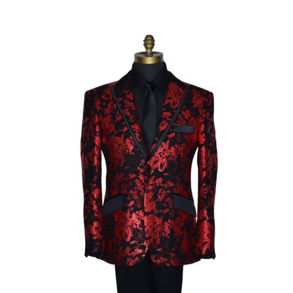 Lust Red Tuxedo Ensemble