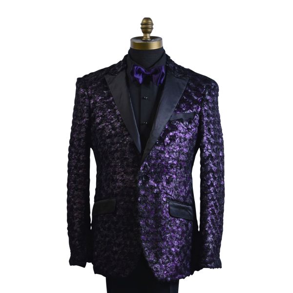 Purple Onyx Tuxedo Ensemble