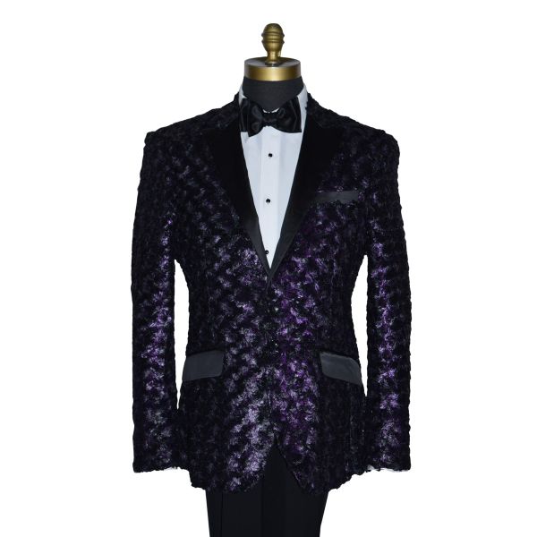 Purple Onyx Tuxedo Ensemble