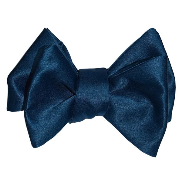 PEACOCK BLUE BOWTIE -TIE YOURSELF