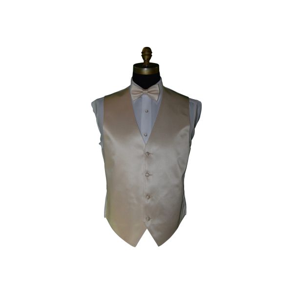 Champagne Tuxedo Vest