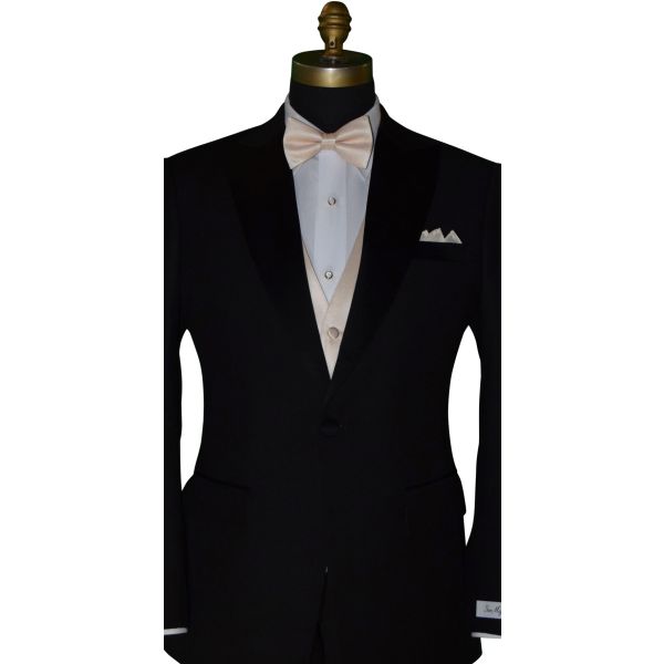 Champagne Tuxedo Vest