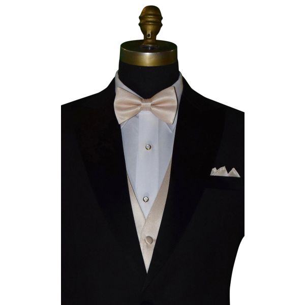 Champagne Tuxedo Vest