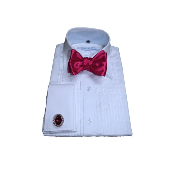 Hot Pink Silk Bowtie-Tie Yourself