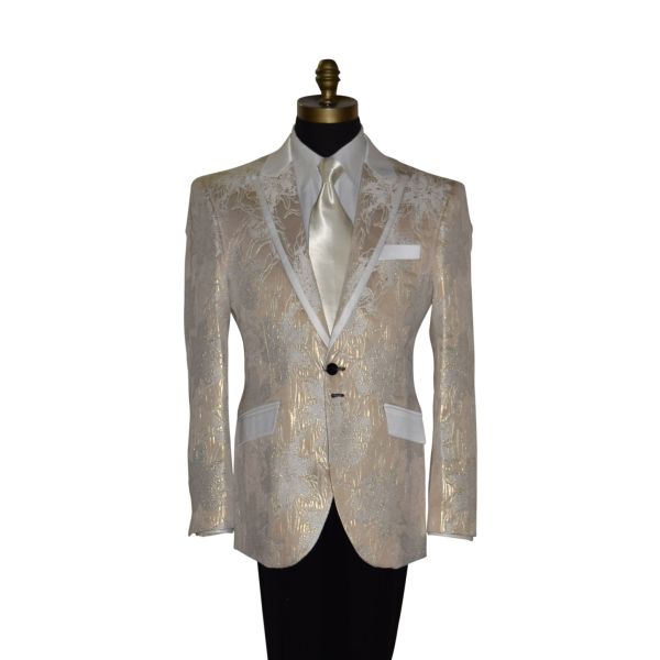 IVORY SATIN DRESS TIE CLASSIC-HI SHEEN