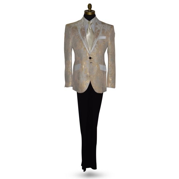 IVORY SATIN DRESS TIE CLASSIC-HI SHEEN