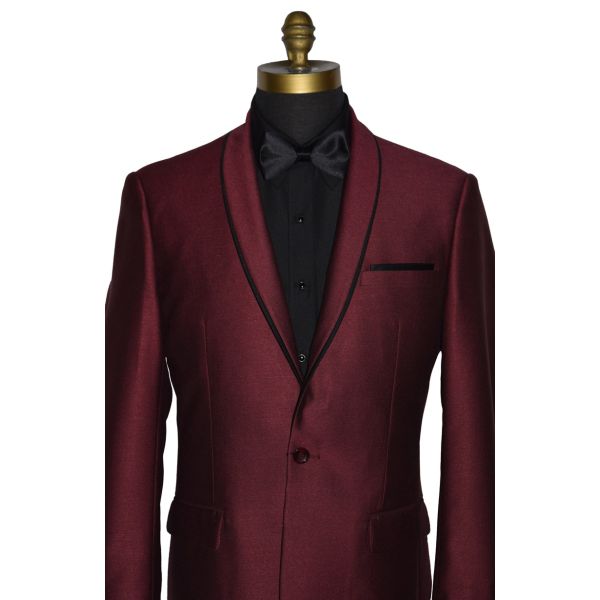 Burgundy Tuxedo Ensemble