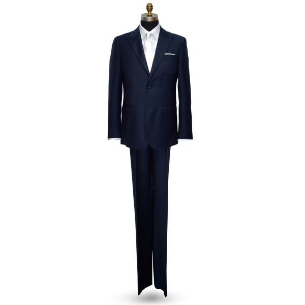 VERSACE BLUE SHARKSKIN MENS SUIT