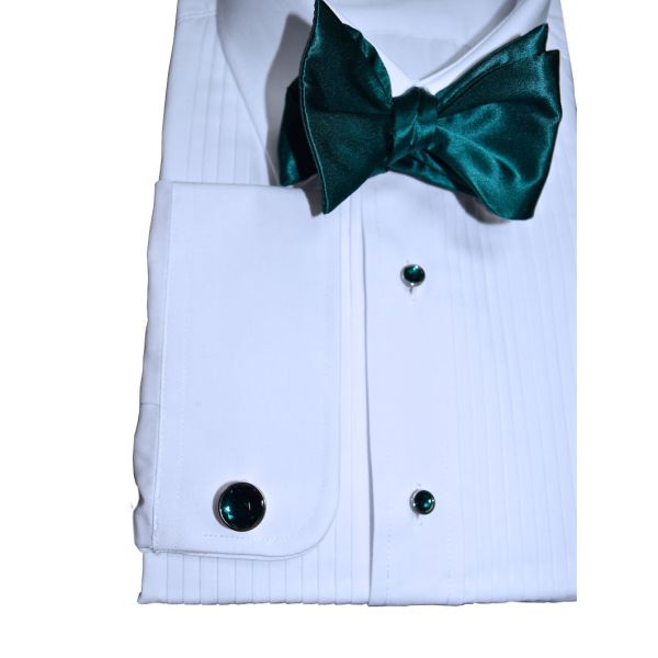Hunter Green Silk Bowtie-Tie Yourself