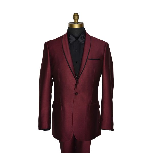 Burgundy Tuxedo Ensemble