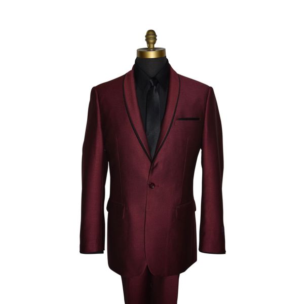 Burgundy Tuxedo Ensemble
