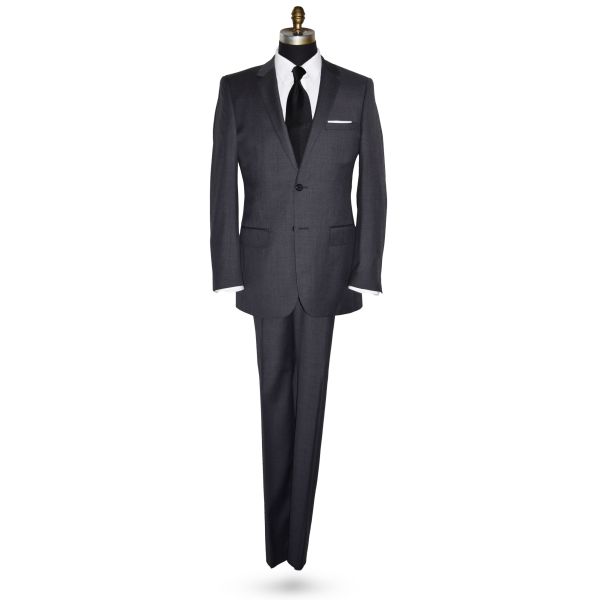 Charcoal Gray Suit - Cashmere and Super Fine Wool