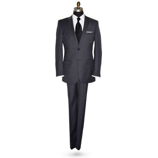 Charcoal Gray Suit - Cashmere and Super Fine Wool