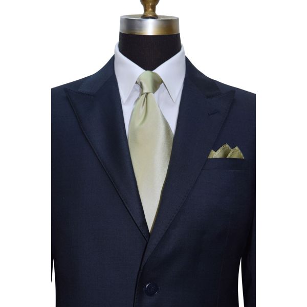 VERSACE BLUE SHARKSKIN MENS SUIT