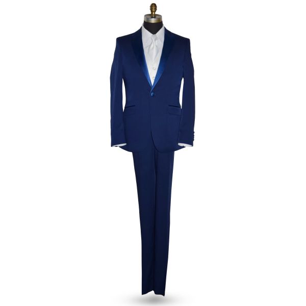 Persian Blue Tuxedo Ensemble