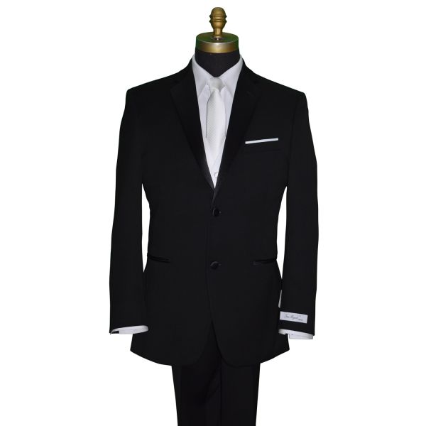 WHITE TUXEDO VEST
