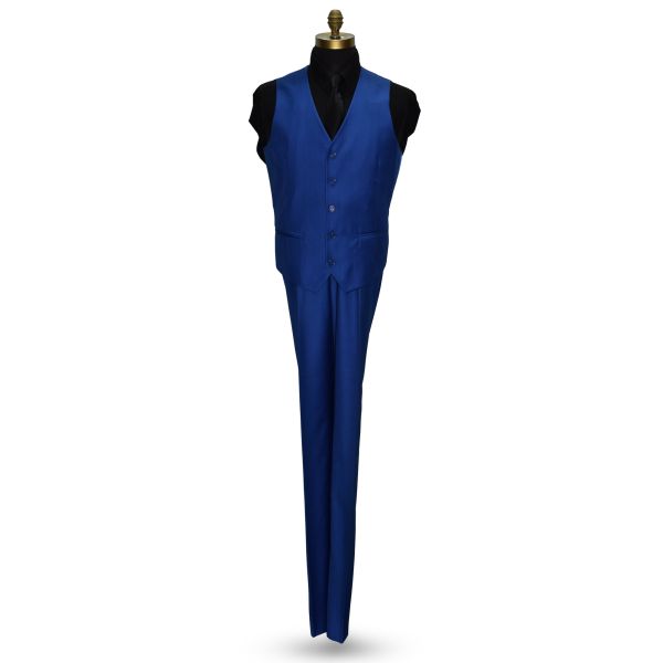 Men'sRoyal Blue 3 Piece Suit