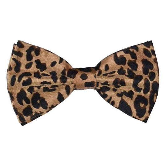 LEOPARD BOWTIE, PRE-TIED